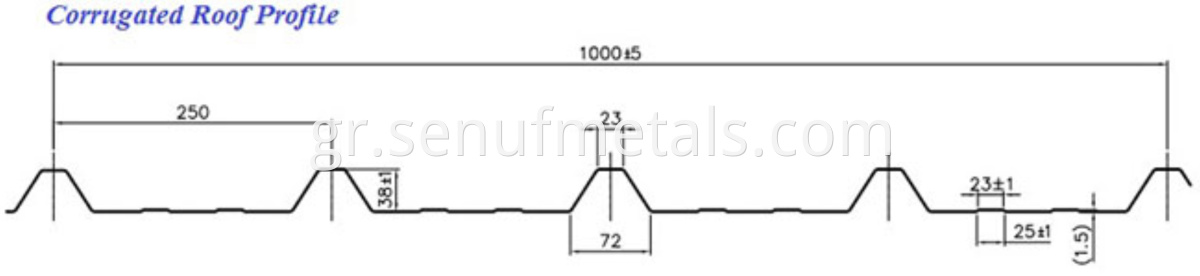 Corrugated Roof Profile